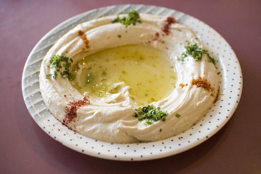 Hummus - examples of savory foods