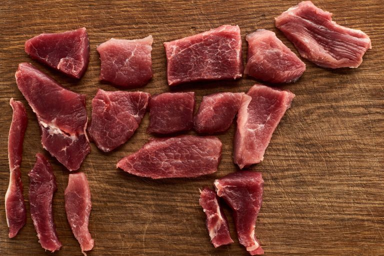 types of meat from cow