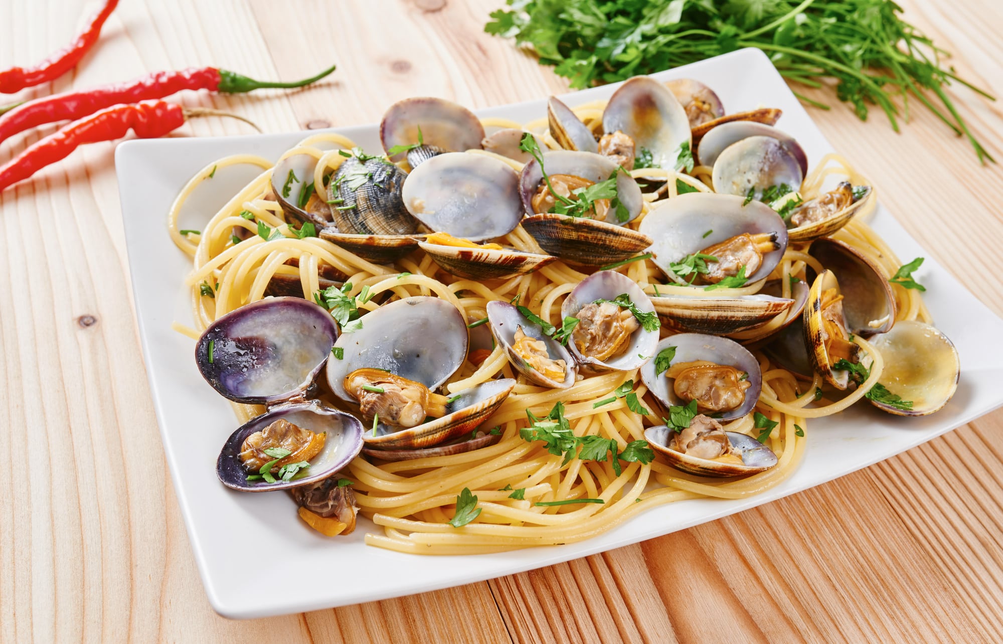 Clam Sauce - different types of pasta sauce