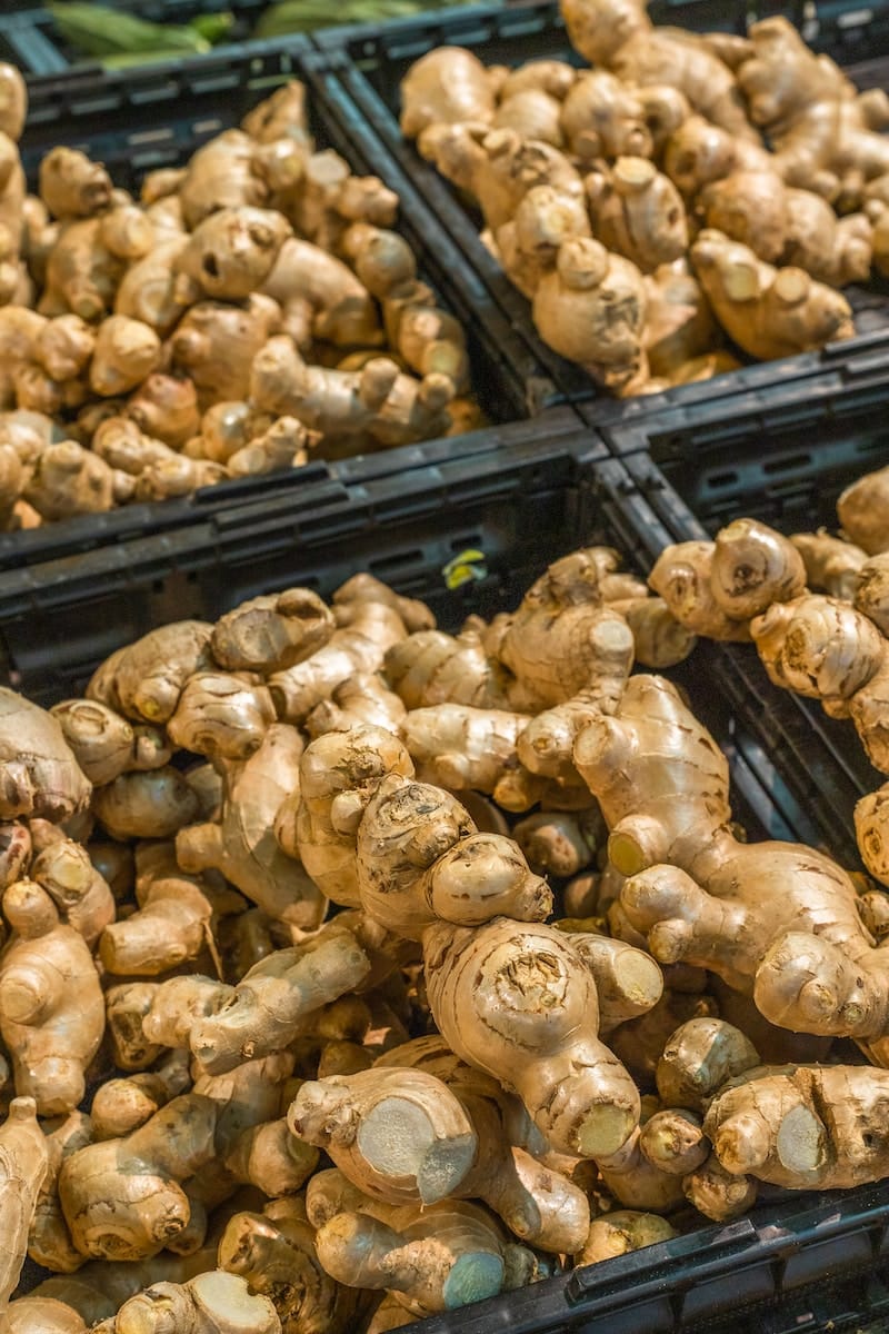 Ginger - different types of spices