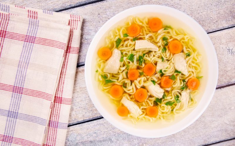 How Many Calories in Made Chicken Noodle Soup