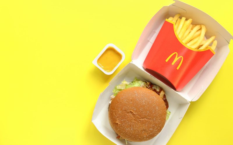 how many calories are in McDonald's medium fries