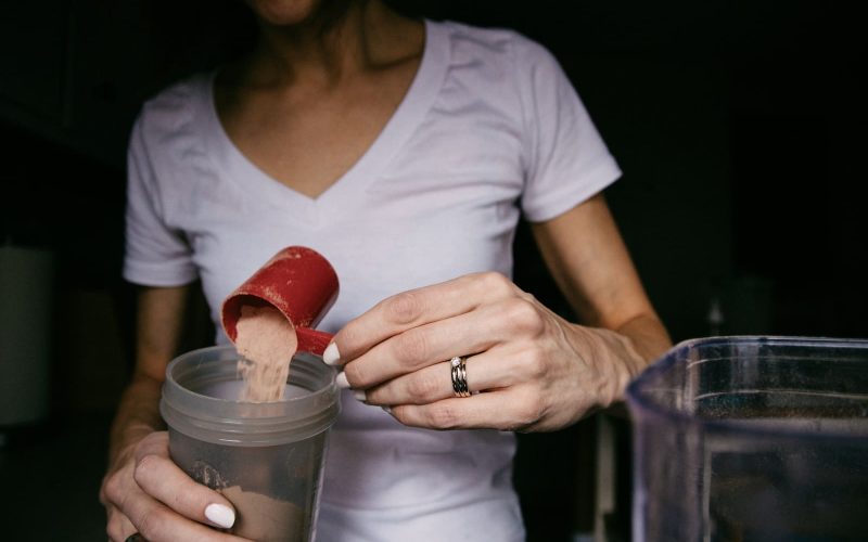 how many calories in whey protein