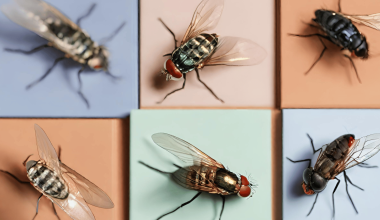 types of flies in the house