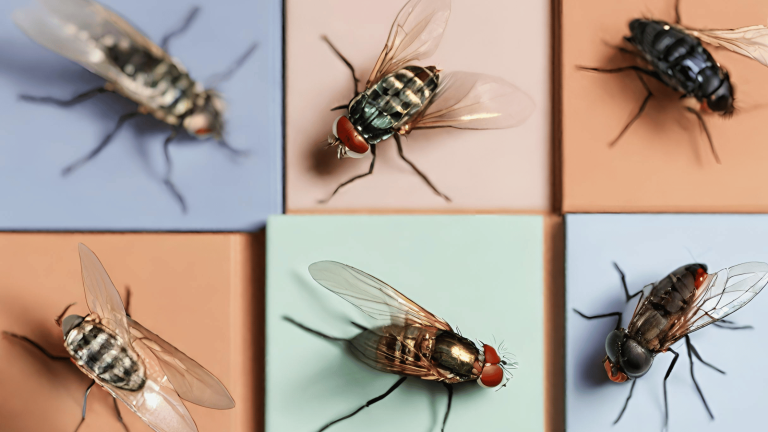 types of flies in the house