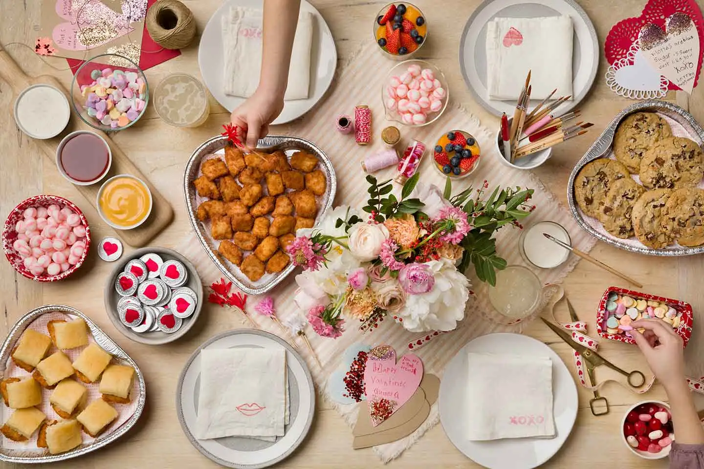 Chick-fil-A's Heart-Shaped Trays