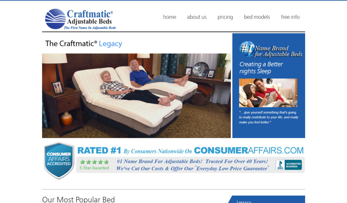 How Much Do Craftmatic Adjustable Beds Cost