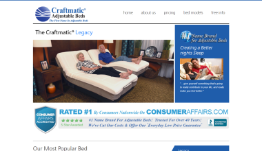 How Much Do Craftmatic Adjustable Beds Cost