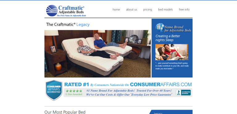 How Much Do Craftmatic Adjustable Beds Cost