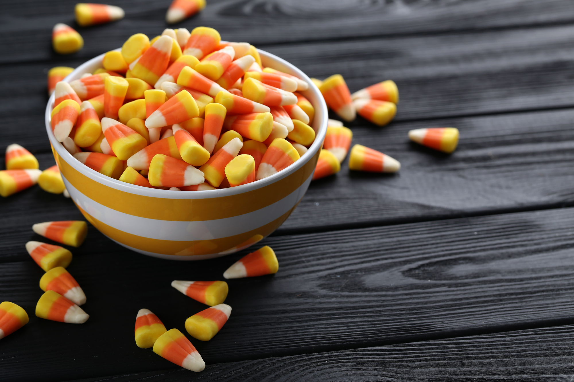 Halloween candy corns