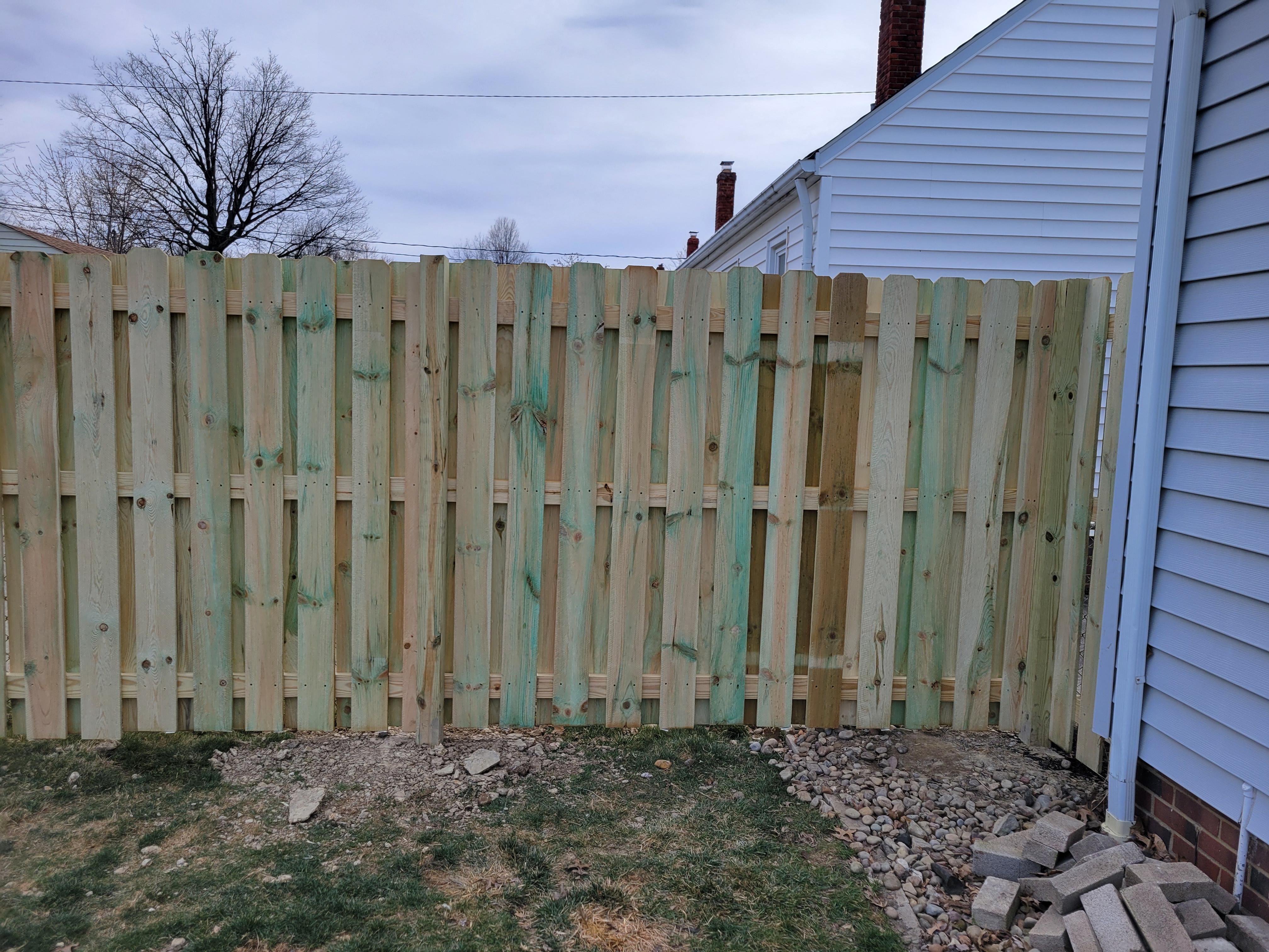 Shadowbox Fence