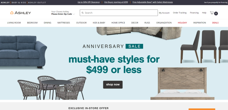 Is Ashley Furniture Open on Easter Sunday