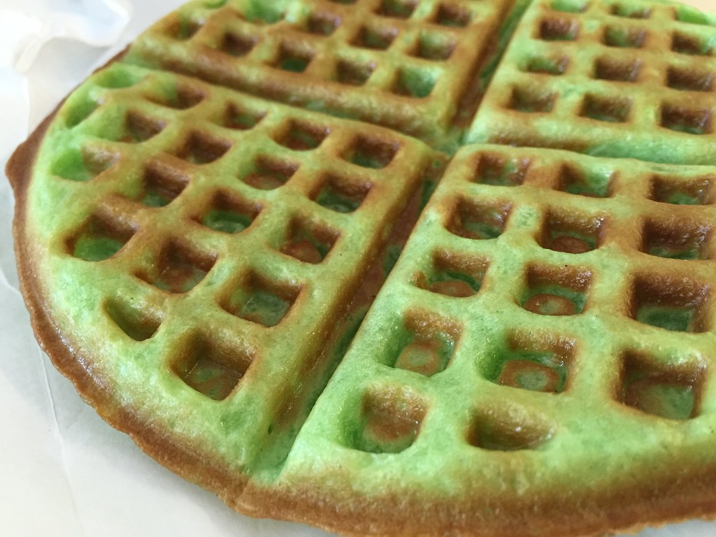 Pandan Waffle