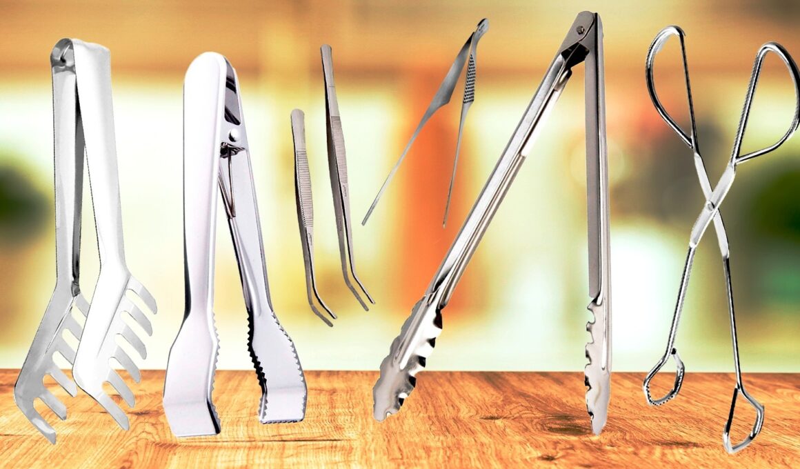 Different Types of Kitchen Tongs