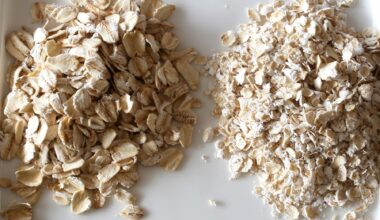 Difference Between Oats and Oatmeal