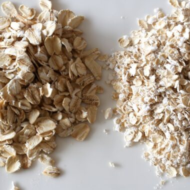 Difference Between Oats and Oatmeal