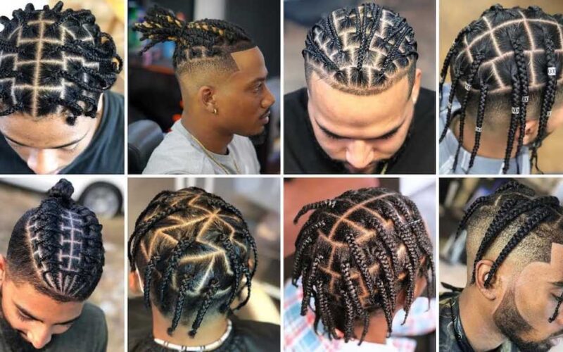 different types of braids for men