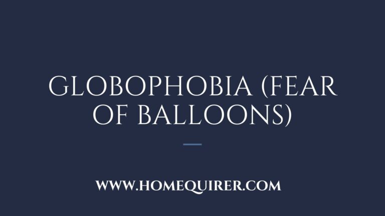 Globophobia fear of balloons