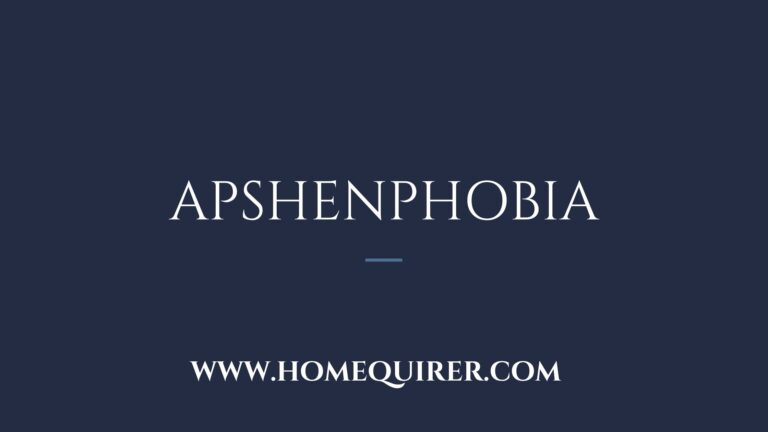 apshenphobia