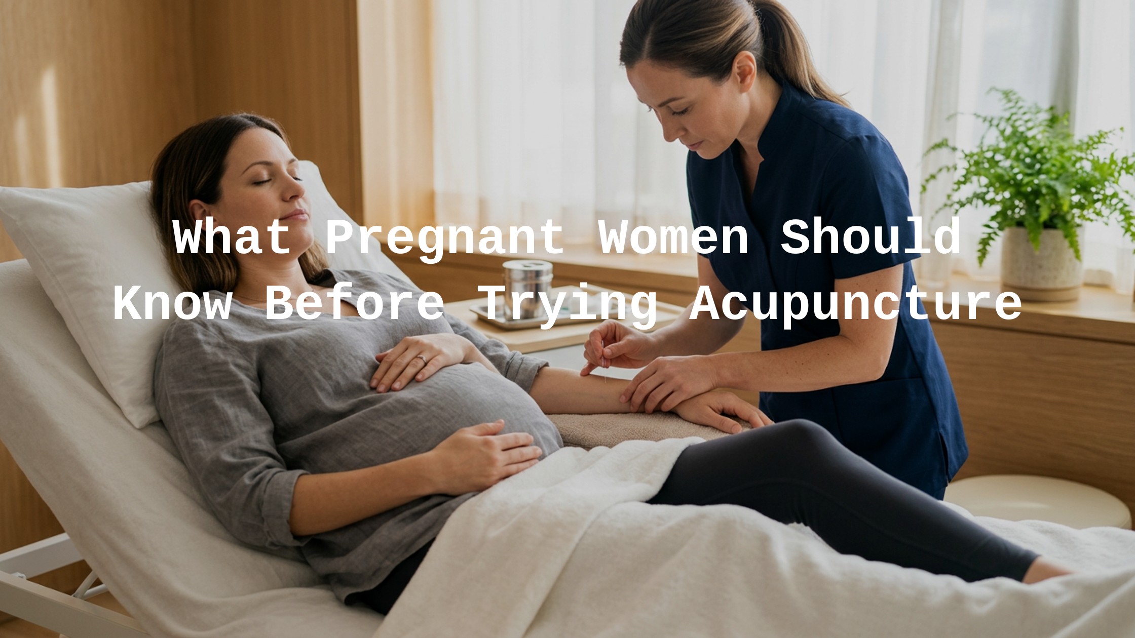 Can You Do Acupuncture While Pregnant?