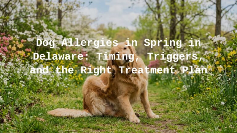 Dog allergies in spring in Delaware