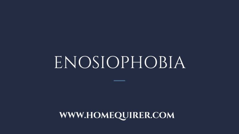 enosiophobia