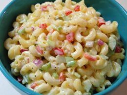 ingredients for macaroni salad