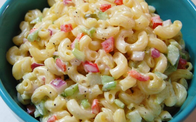 ingredients for macaroni salad