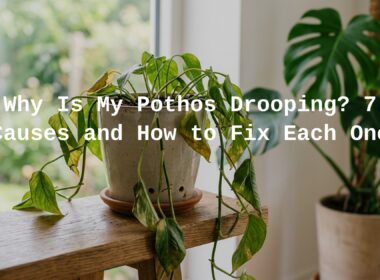 Why Is My Pothos Drooping?