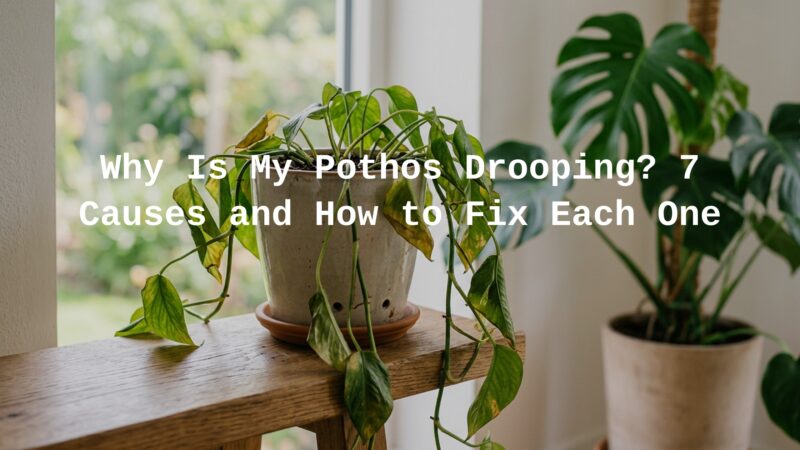 Why Is My Pothos Drooping?