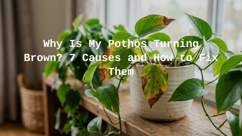 Why Is My Pothos Turning Brown?