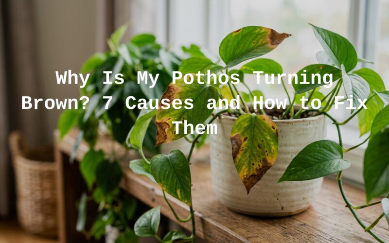 Why Is My Pothos Turning Brown?