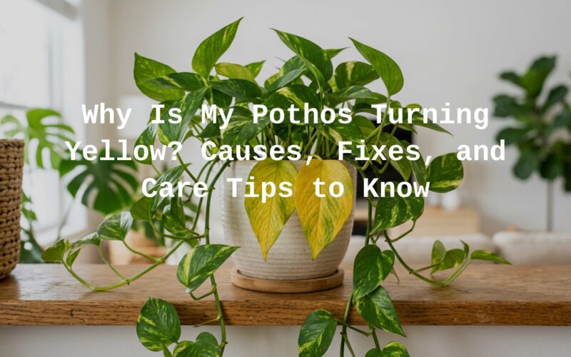 Why Is My Pothos Turning Yellow?
