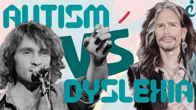 difference between dyslexia and autism