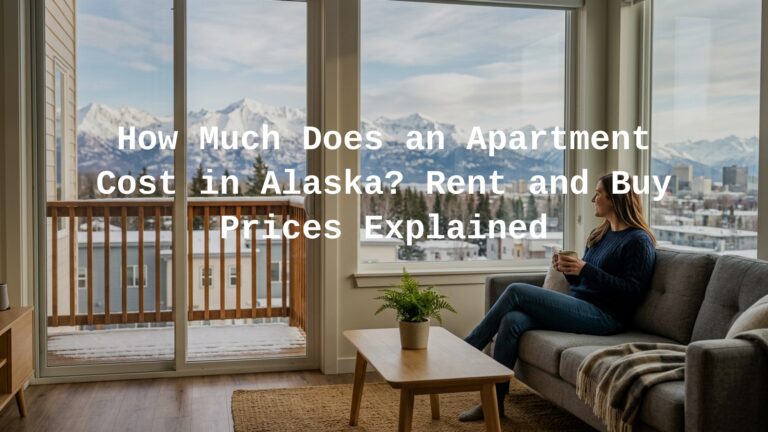 how much does an apartment cost in alaska