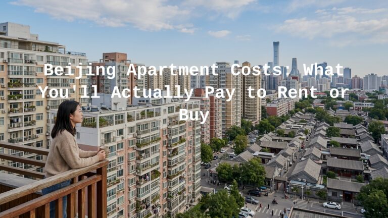 how much does an apartment cost in beijing