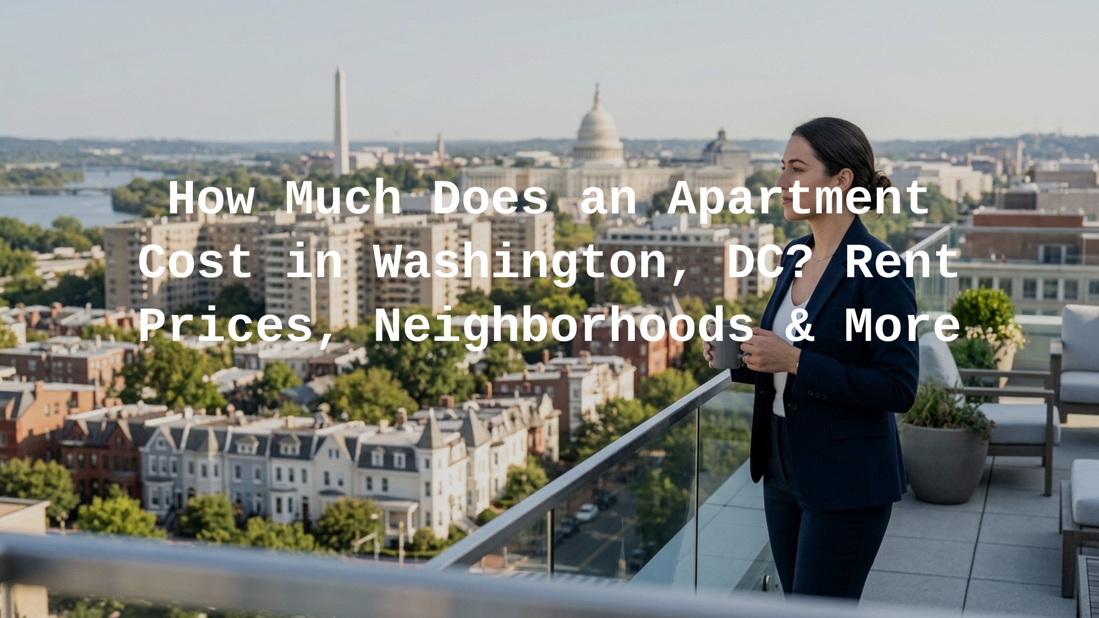 how much does an apartment cost in dc