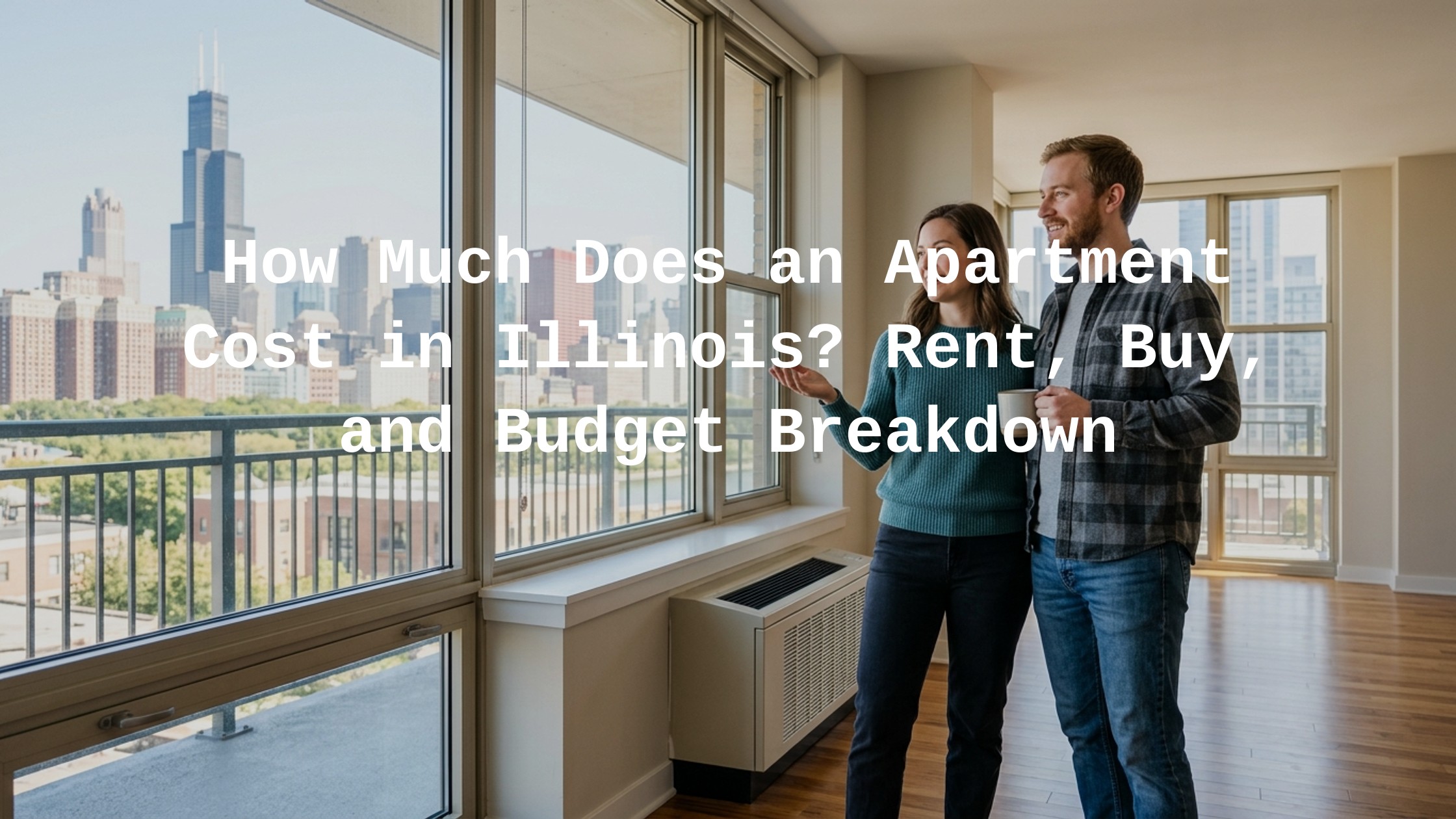 how much does an apartment cost in illinois