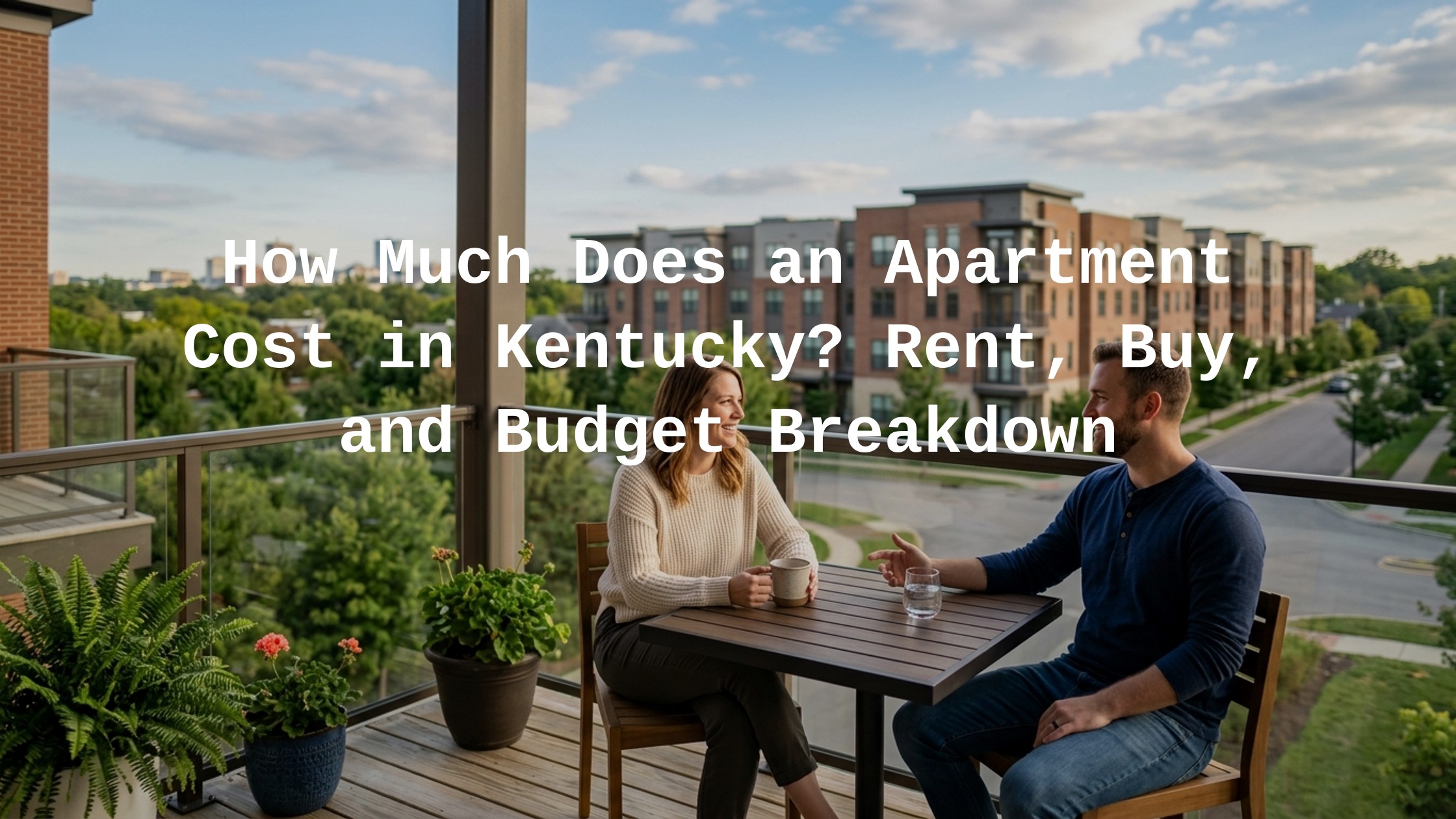 how much does an apartment cost in kentucky