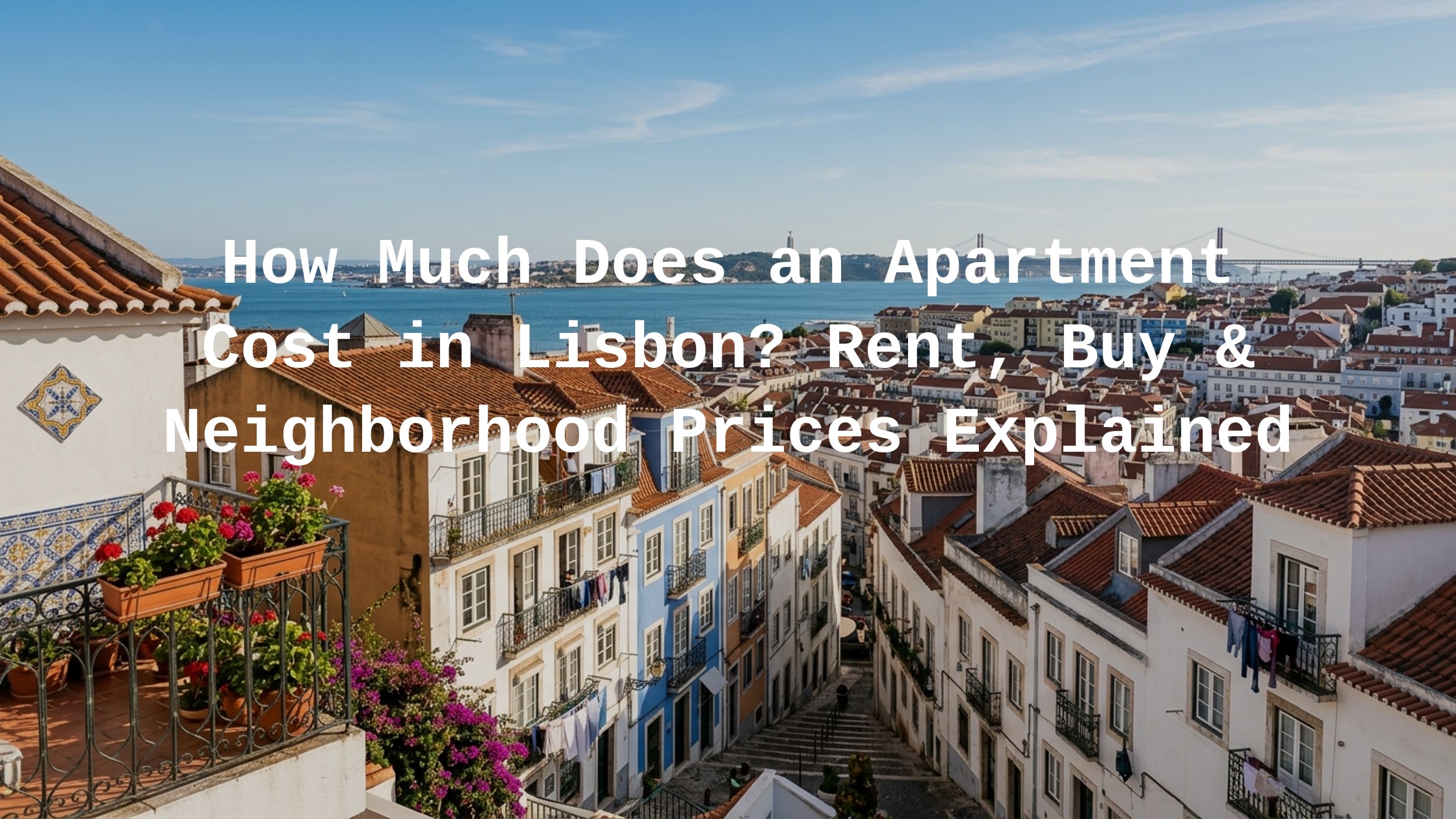 how much does an apartment cost in lisbon