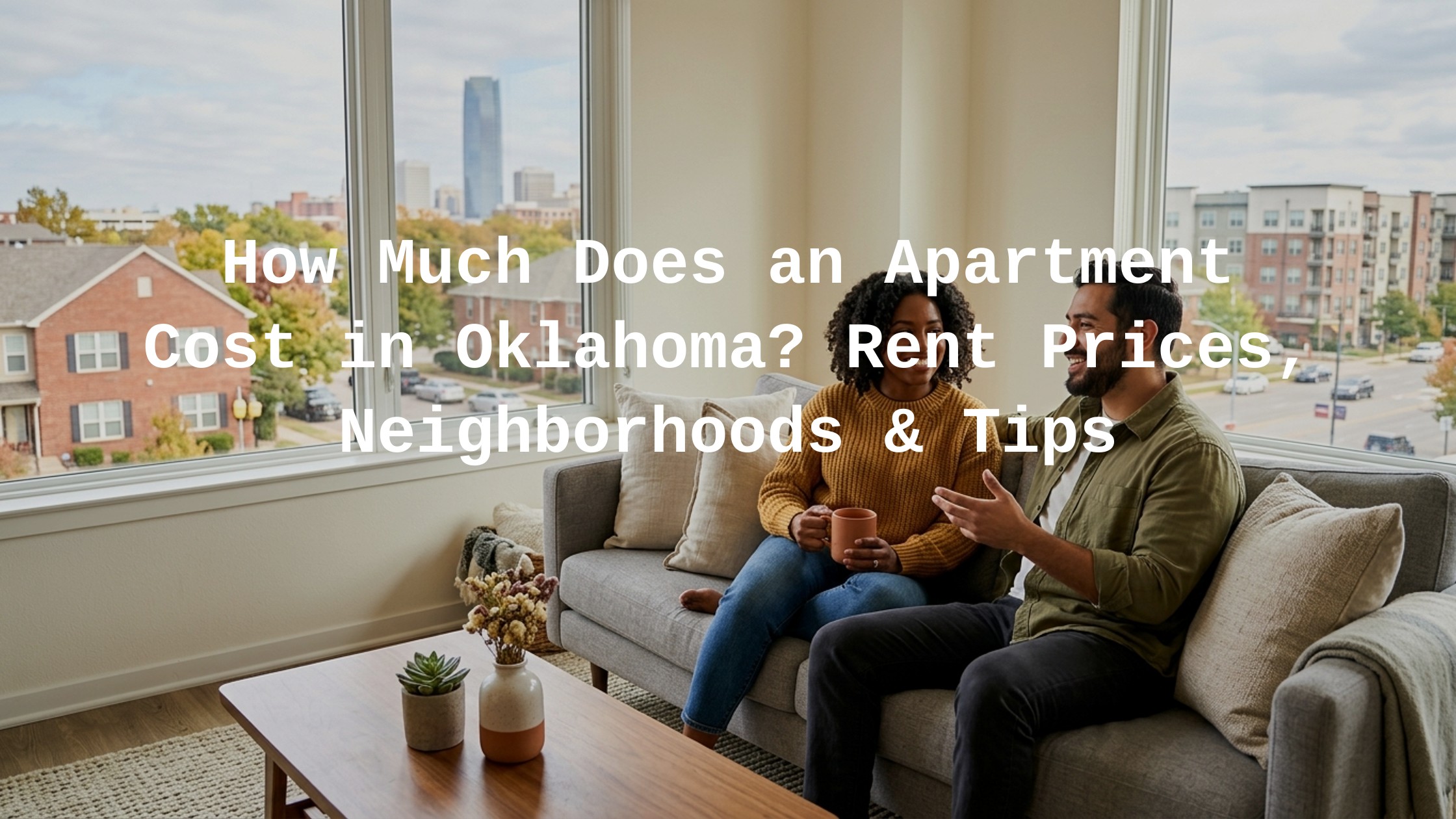 how much does an apartment cost in oklahoma