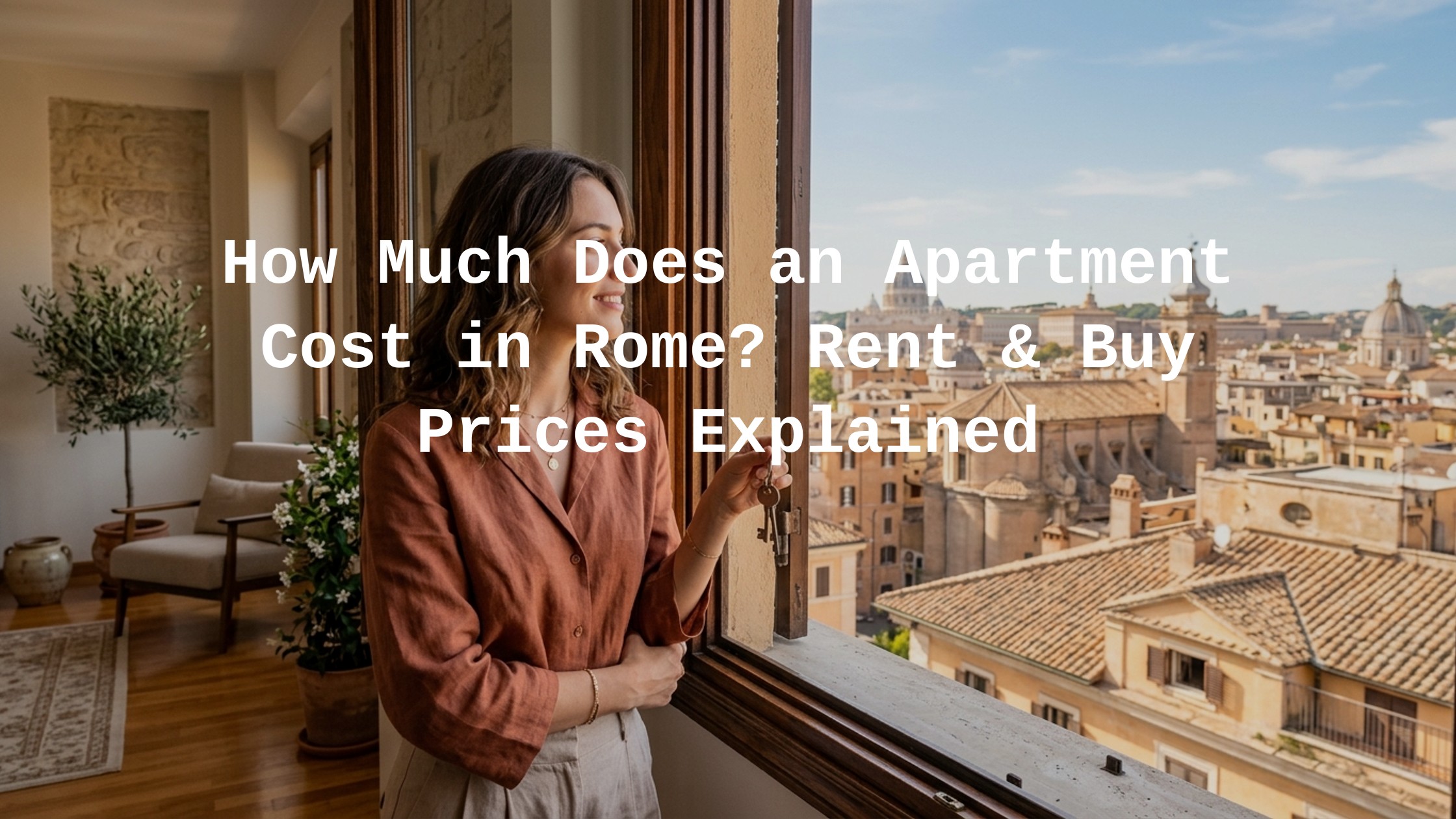 how much does an apartment cost in rome