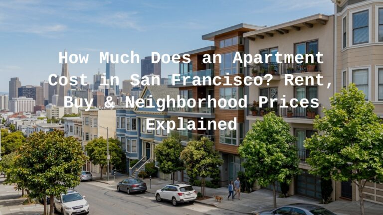how much does an apartment cost in san francisco