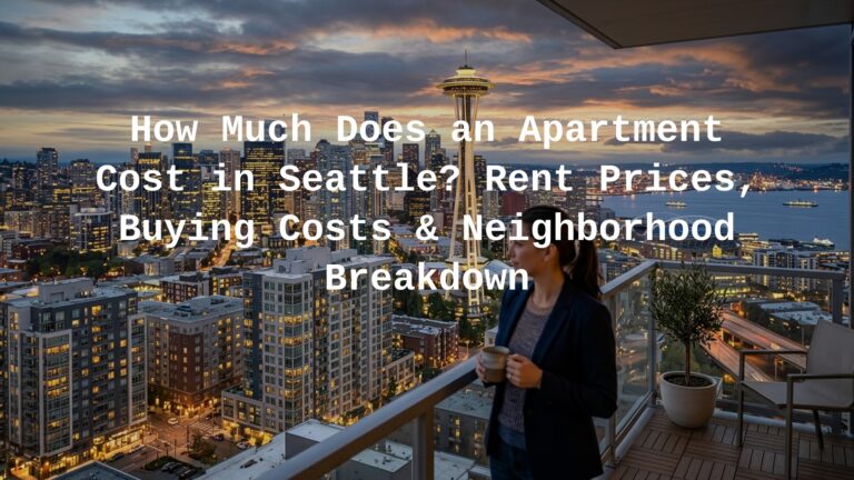 how much does an apartment cost in seattle