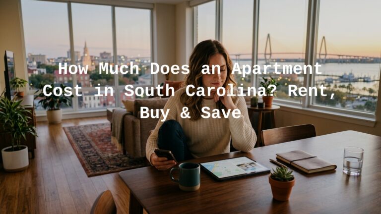 how much does an apartment cost in south carolina
