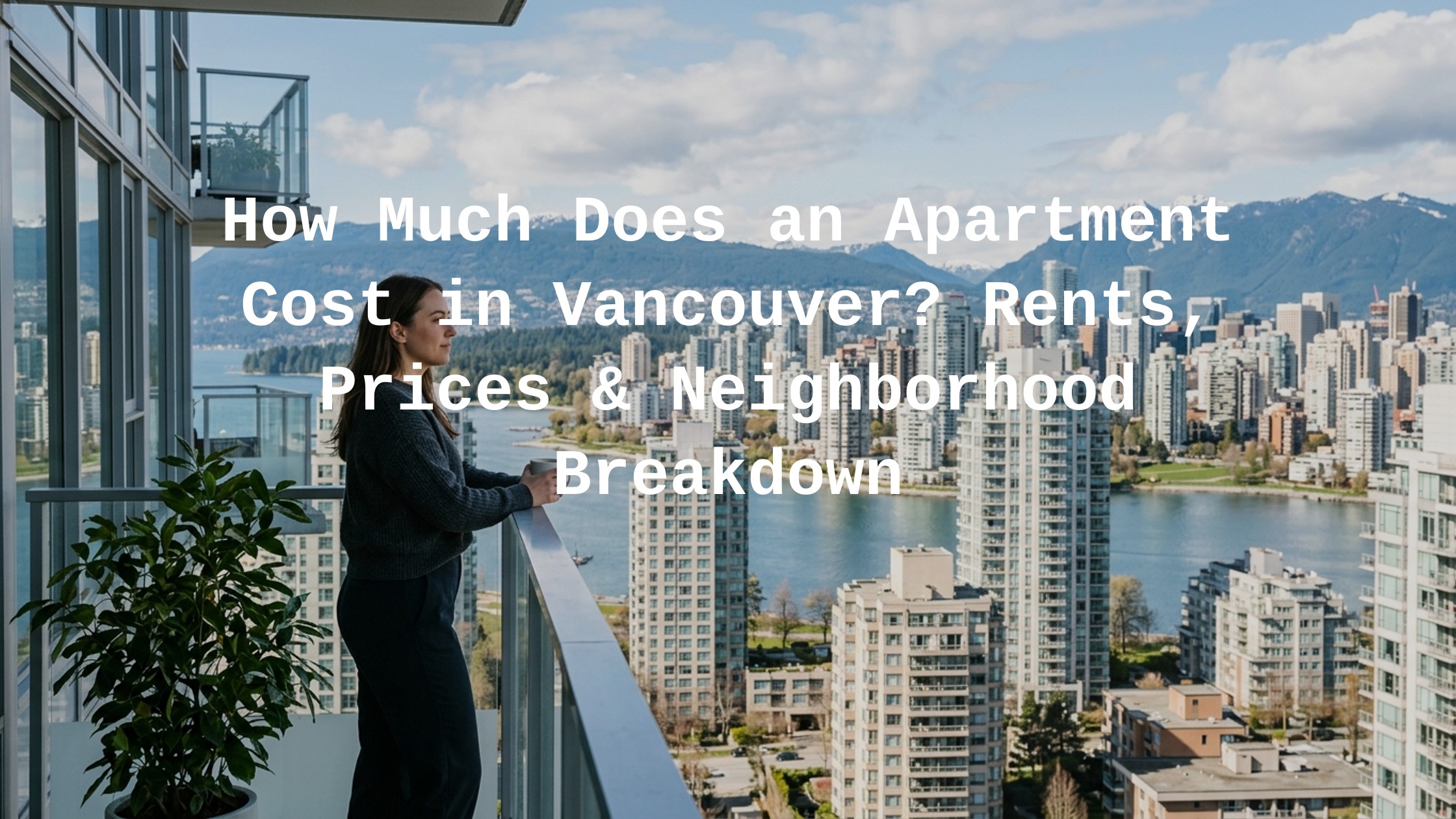how much does an apartment cost in vancouver
