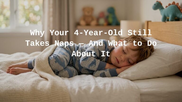 Is It Normal for a 4-Year-Old to Still Take Naps?