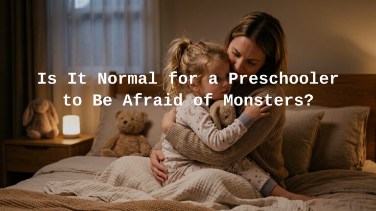 Is It Normal for a Preschooler to Be Afraid of Monsters?