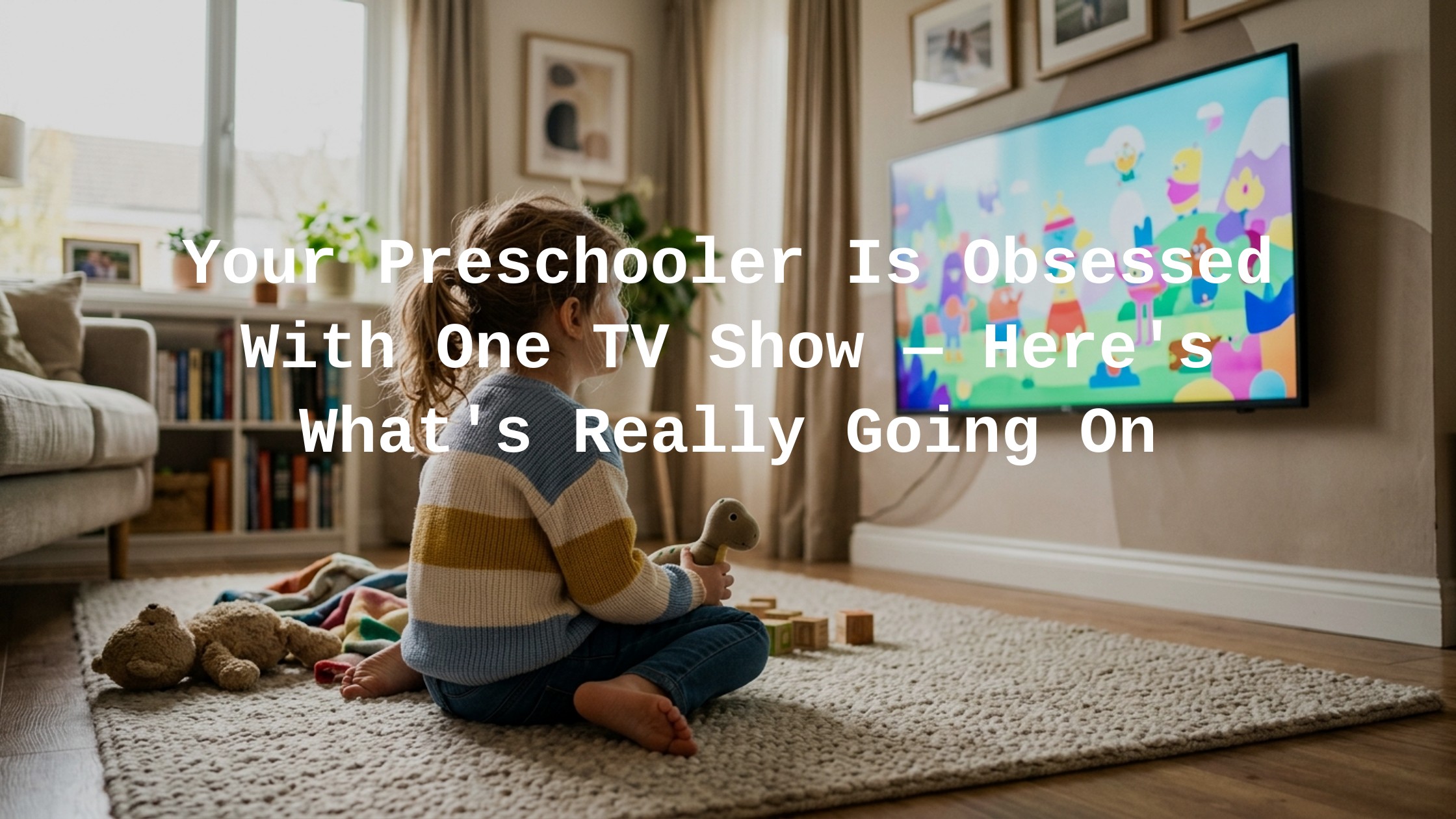 Is It Normal for a Preschooler to Be Obsessed With a TV Show?