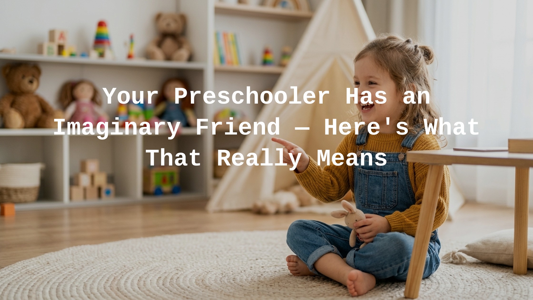 Is It Normal for a Preschooler to Have an Imaginary Friend?